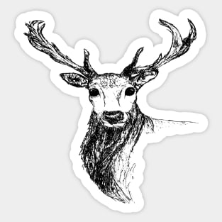 The Deer Sticker